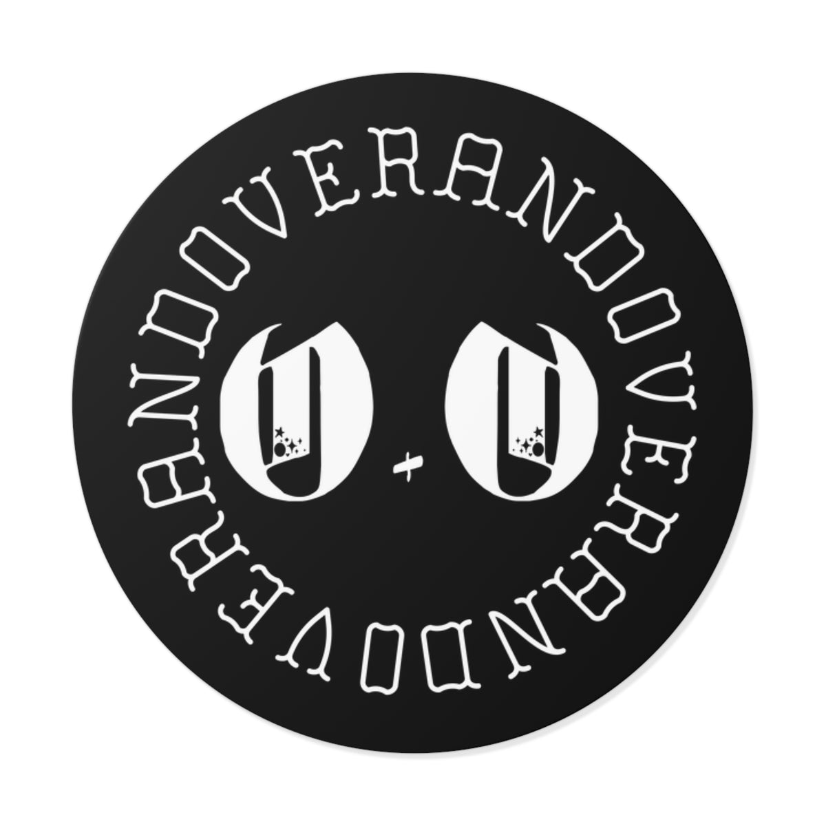 O+O logo sticker
